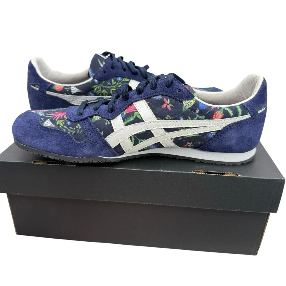 Onitsuka Tiger 2018 Liberty Fabrics Floral Women's 8.0  D868N-9990 RARE EUC